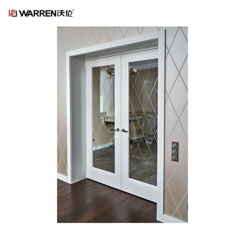 Warren 64x80 Exterior French Doors Internal Glazed Double Doors