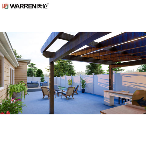 Warren 10x14 Aluminum Pergola For Outdoor Patio Roofing Waterproof
