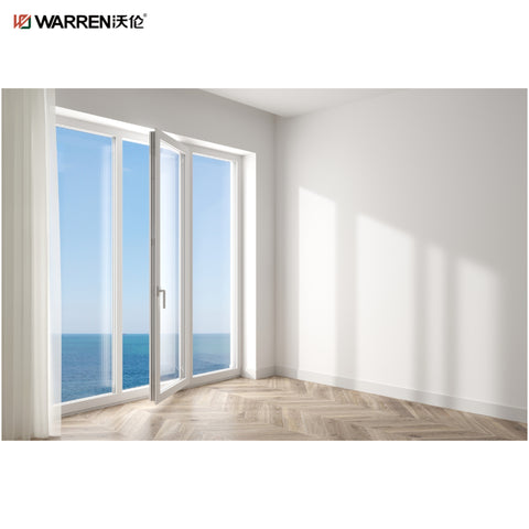 Warren 8ft Tall French Doors With Modern Interior Glass French Doors