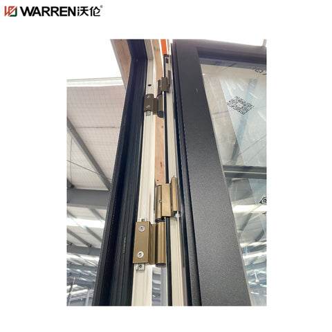 Warren 124x80 French Door With Double Doors Interior Glass