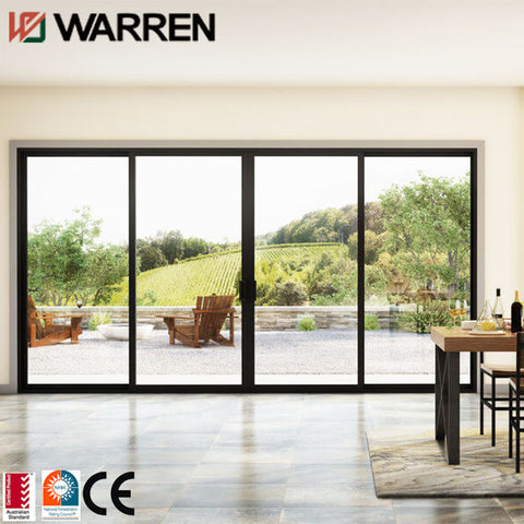 Warren 144x96 patio door automatic door sliding system slide