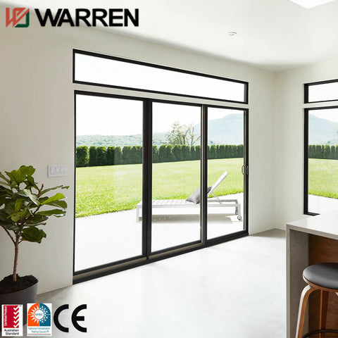 Warren 144x96 patio door automatic door sliding system slide