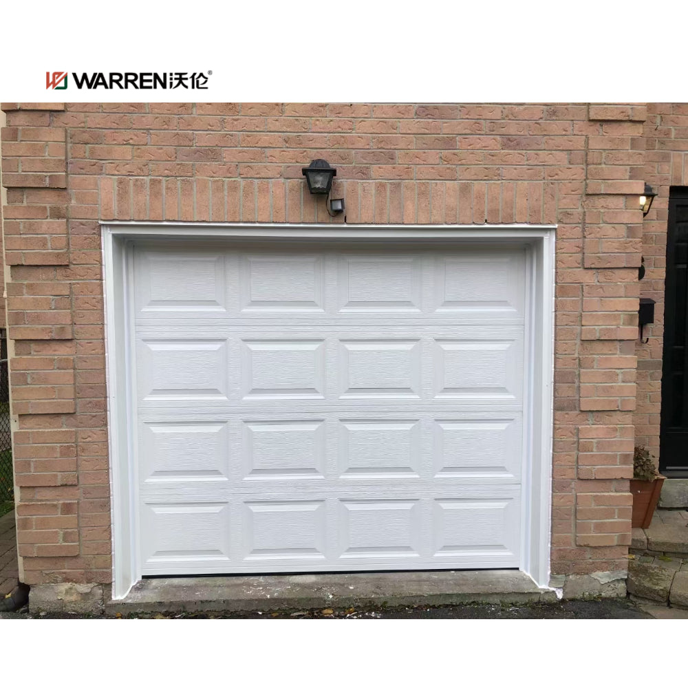 Warren 9x8 garage door repair panel smart garage door remote control